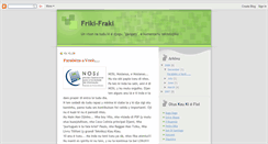 Desktop Screenshot of frikifraki.blogspot.com