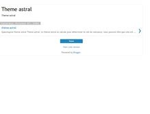 Tablet Screenshot of le-theme-astral.blogspot.com