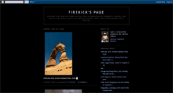 Desktop Screenshot of firekick3.blogspot.com