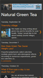 Mobile Screenshot of natural-green-tea.blogspot.com