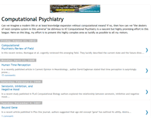 Tablet Screenshot of computationalpsychiatry.blogspot.com