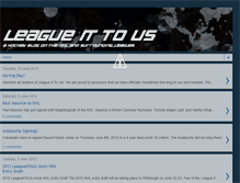 Tablet Screenshot of leagueittous.blogspot.com