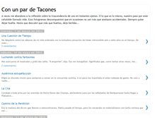 Tablet Screenshot of conunpardetacones.blogspot.com
