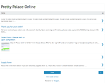 Tablet Screenshot of prettypalaceonline.blogspot.com