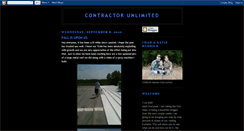 Desktop Screenshot of contractorunlimited.blogspot.com