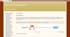 Desktop Screenshot of ludotexto.blogspot.com