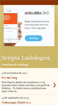 Mobile Screenshot of ludotexto.blogspot.com