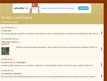 Tablet Screenshot of ludotexto.blogspot.com