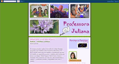 Desktop Screenshot of professorajujuba.blogspot.com