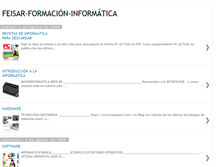 Tablet Screenshot of feisar-formacion-informatica.blogspot.com