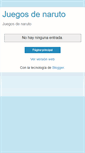 Mobile Screenshot of juegosdenaruto.blogspot.com