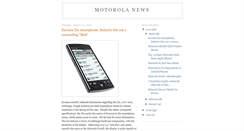 Desktop Screenshot of hello-motorolanews.blogspot.com