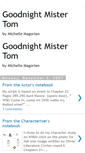 Mobile Screenshot of goodnightmistertom.blogspot.com