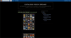 Desktop Screenshot of catalogorockdreams.blogspot.com