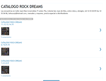 Tablet Screenshot of catalogorockdreams.blogspot.com