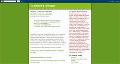 Desktop Screenshot of ledamosalalengua.blogspot.com