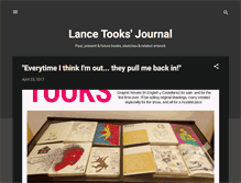 Tablet Screenshot of lancetooksjournal.blogspot.com