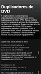 Mobile Screenshot of duplicadoresdedvd.blogspot.com