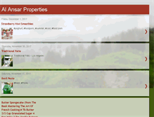 Tablet Screenshot of alansarproperties.blogspot.com