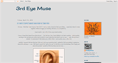 Desktop Screenshot of 3rdeyemuse.blogspot.com