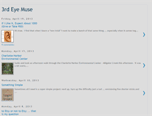 Tablet Screenshot of 3rdeyemuse.blogspot.com