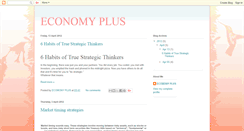 Desktop Screenshot of ecomony-plus.blogspot.com