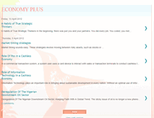 Tablet Screenshot of ecomony-plus.blogspot.com