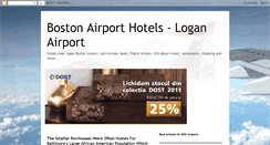 Desktop Screenshot of bostonairporthotels.blogspot.com