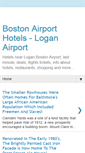 Mobile Screenshot of bostonairporthotels.blogspot.com