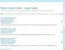 Tablet Screenshot of bostonairporthotels.blogspot.com