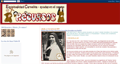 Desktop Screenshot of espiritualidadcarmelita.blogspot.com