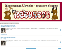 Tablet Screenshot of espiritualidadcarmelita.blogspot.com