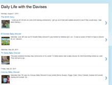 Tablet Screenshot of dailylifewiththedavises.blogspot.com