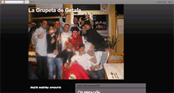 Desktop Screenshot of lagrupetadegetafe.blogspot.com