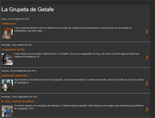 Tablet Screenshot of lagrupetadegetafe.blogspot.com