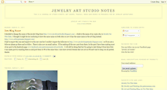 Desktop Screenshot of jewelryartstudio.blogspot.com