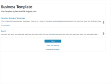 Tablet Screenshot of business-fanchon.blogspot.com