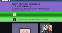 Desktop Screenshot of anatomiacomparadacolmexx.blogspot.com