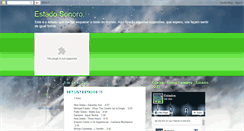 Desktop Screenshot of estadosonoro.blogspot.com