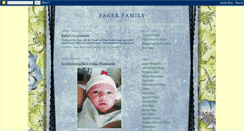 Desktop Screenshot of fagerfamily.blogspot.com