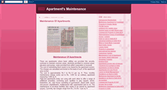 Desktop Screenshot of maintenancecharges.blogspot.com