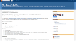 Desktop Screenshot of codersbuffet.blogspot.com