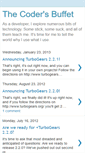 Mobile Screenshot of codersbuffet.blogspot.com