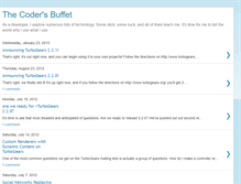 Tablet Screenshot of codersbuffet.blogspot.com