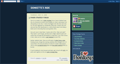 Desktop Screenshot of donkettesride.blogspot.com