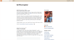 Desktop Screenshot of griffociraptor.blogspot.com