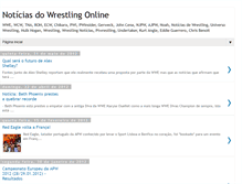 Tablet Screenshot of noticiaswrestlingonline.blogspot.com