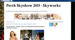 Desktop Screenshot of perthskyshow.blogspot.com