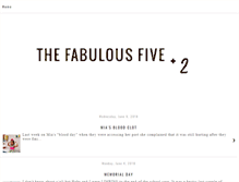 Tablet Screenshot of fabulousfiveal.blogspot.com