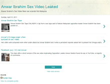 Tablet Screenshot of anwaribrahim-video.blogspot.com